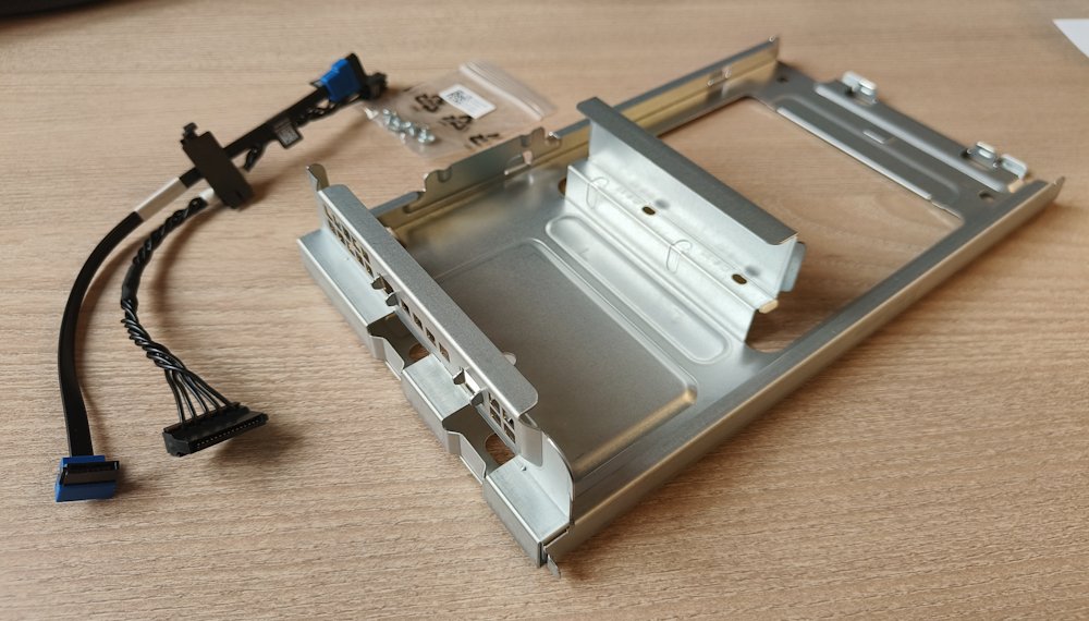 DELL rámeček pro 3.5" pevný disk s kabelem/ pro PC Slim Base ECS1250