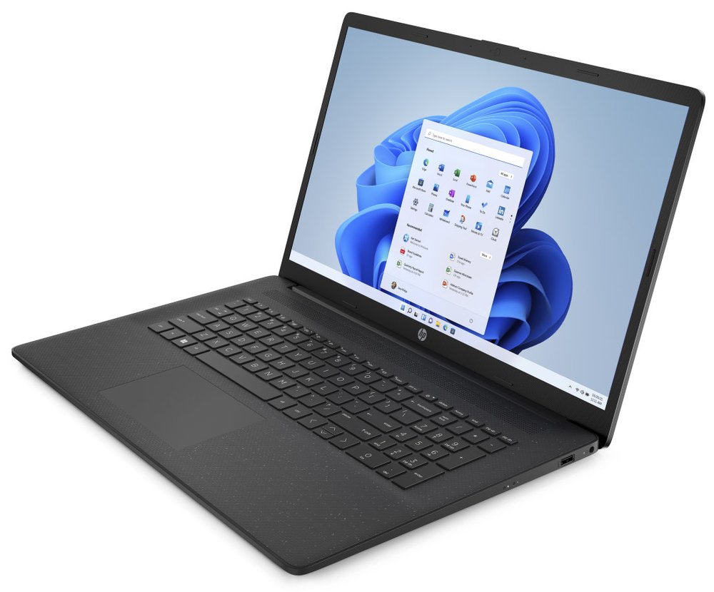 HP 17-cn0011nc/ Celeron N4500/ 4GB DDR4/ 512GB SSD/ Intel UHD/ 17,3"HD+,matný/ W11H/ černý