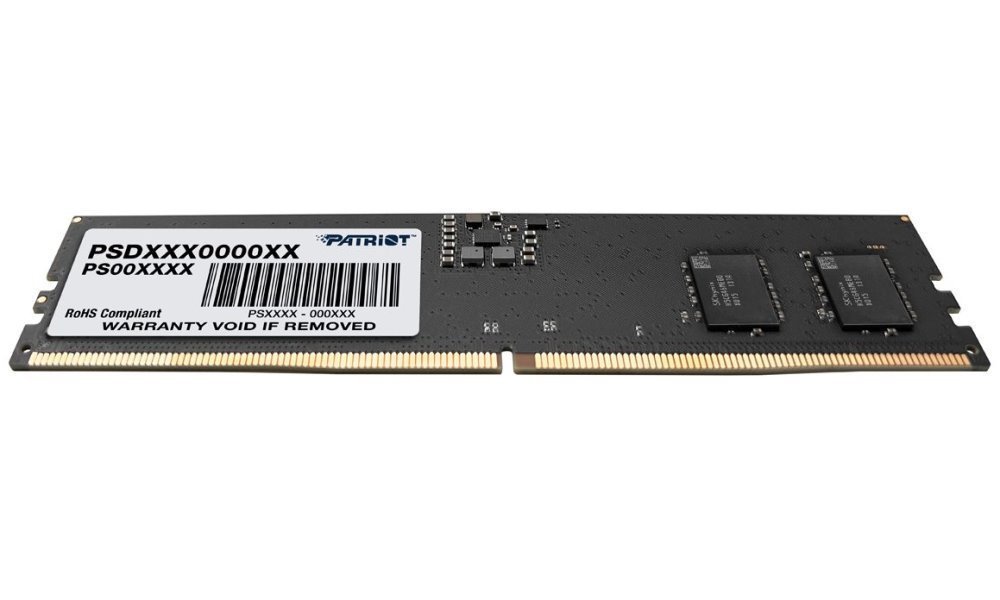 PATRIOT Signature 8GB DDR5 5600MT/s / DIMM / CL46 / 1,1V