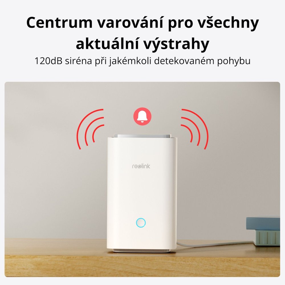 Reolink Hub 1 pro až 8 kamer, 2x SD až 512GB, WiFi 6, 1x WAN
