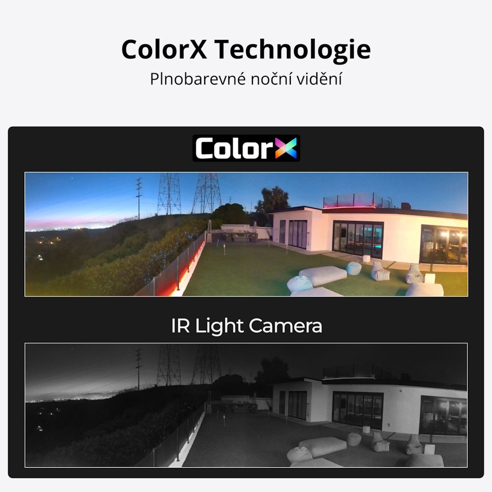 Reolink Argus Series B740X 8MPx venkovní bateriová IP kamera, panorama 180° , 5120x1440, SD, audio, bat 5000mAh