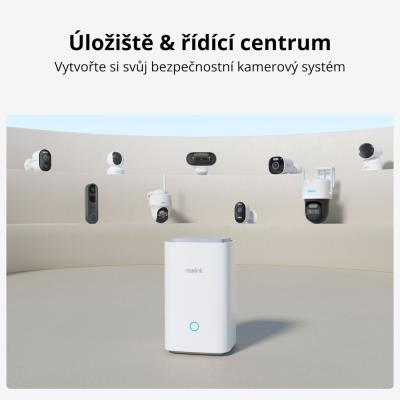 Reolink Hub 1 pro až 8 kamer, 2x SD až 512GB, WiFi 6, 1x WAN