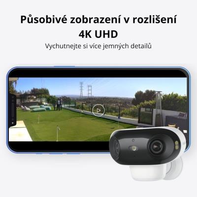 Reolink Argus Series B740X 8MPx venkovní bateriová IP kamera, panorama 180° , 5120x1440, SD, audio, bat 5000mAh