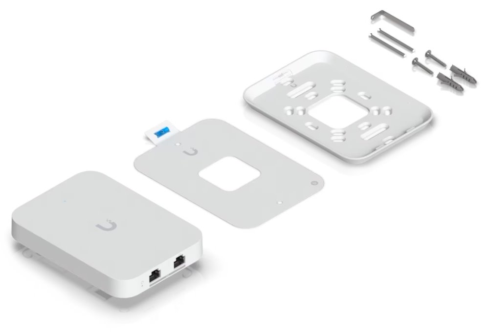POŠKOZENÝ OBAL - Ubiquiti UniFi 7 In-Wall - Wi-Fi 7 AP, 2.4/5GHz, až 5 Gbps, 3x 2.5GbE, PoE/PoE+ - Výprodej