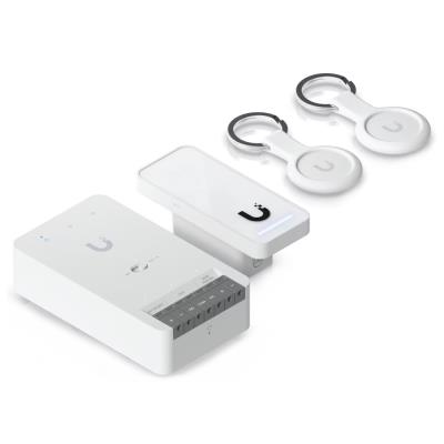 ROZBALENÉ - Ubiquiti UniFi Access G3 Starter Kit - Sada, 1x Hub Door Mini, 1x čtečka G3, 2x čip - Výprodej