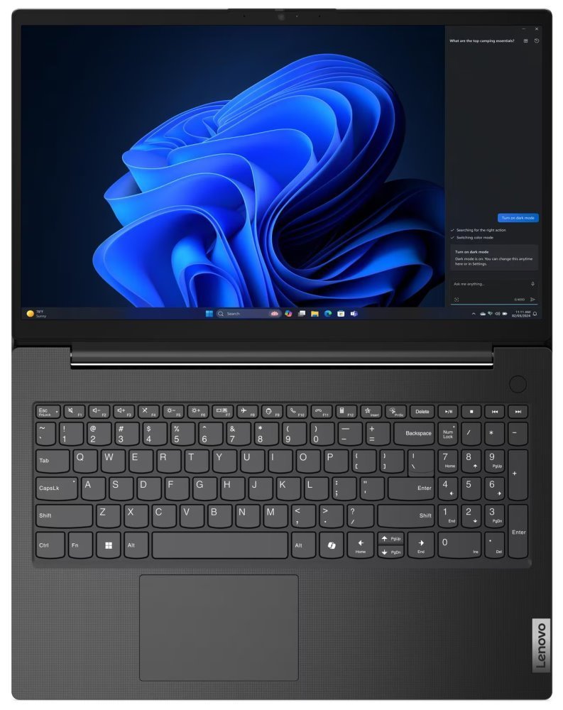 Lenovo V15 G5 IRL/ i5-13420H/ 8GB DDR5/ 512GB SSD/ Intel Graphics/ 15,6"FHD,matný/ W11P/ černý