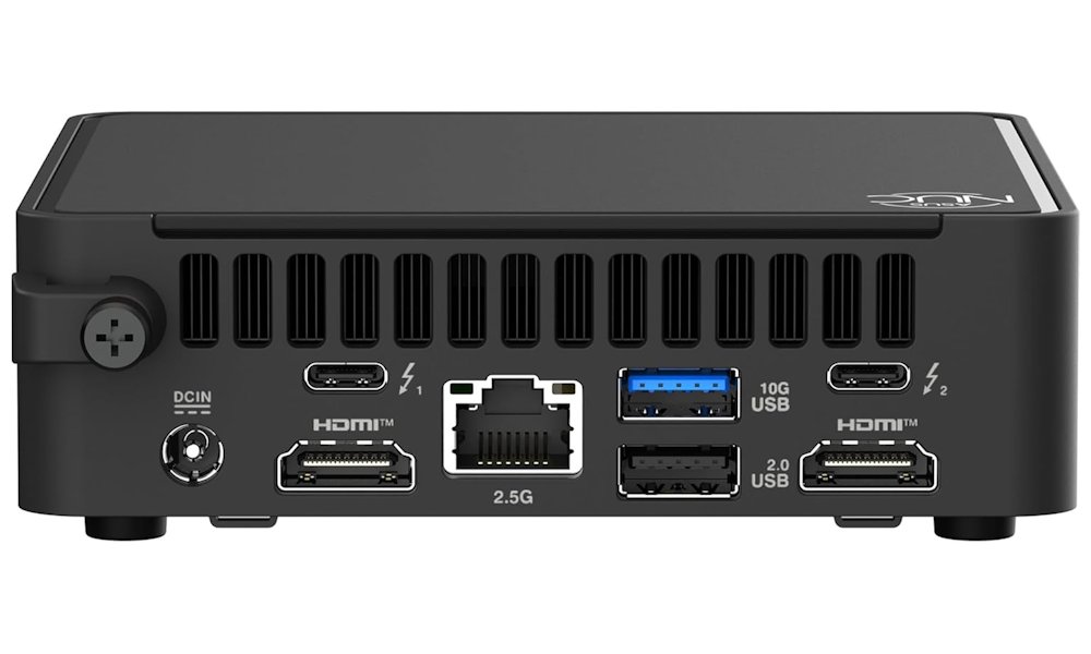 ASUS NUC 15 Pro Kit/ 90AR00R2-M00050/ 3-100U/ DDR5/ M.2 SSD/ WiFi+BT/ 2xHDMI/ 2xTB4 (USB-C)