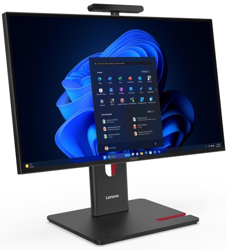 Lenovo M90a Gen 6/ AiO/ Ultra 9 285/ 32GB DDR5/ 1TB SSD/ RTX 4050 6GB/ 23,8"FHD,matný/ W11P/ kbd+myš