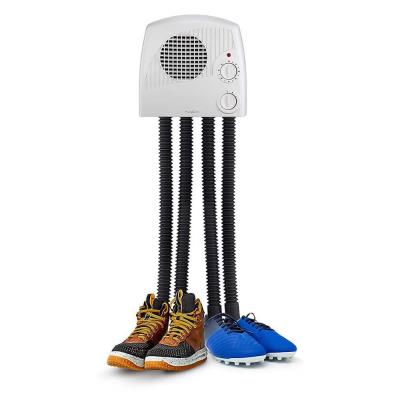 NEDIS vysoušeč obuvi/ 350 W/ 45 °C/ pro dva páry bot nebo holínek/ bílý