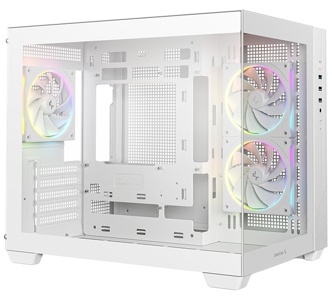 DEEPCOOL skříň CG330 3F bílá