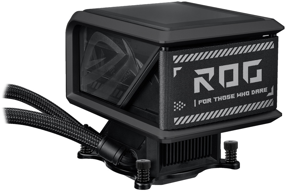 ASUS ROG Ryuo IV SLC 360 ARGB / vodní chlazení / 3x 120mm fan / AM4+AM5 / 1700,1851 / RGB podsvícení / LCD Displej