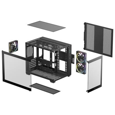 DEEPCOOL skříň CG330 3F černá