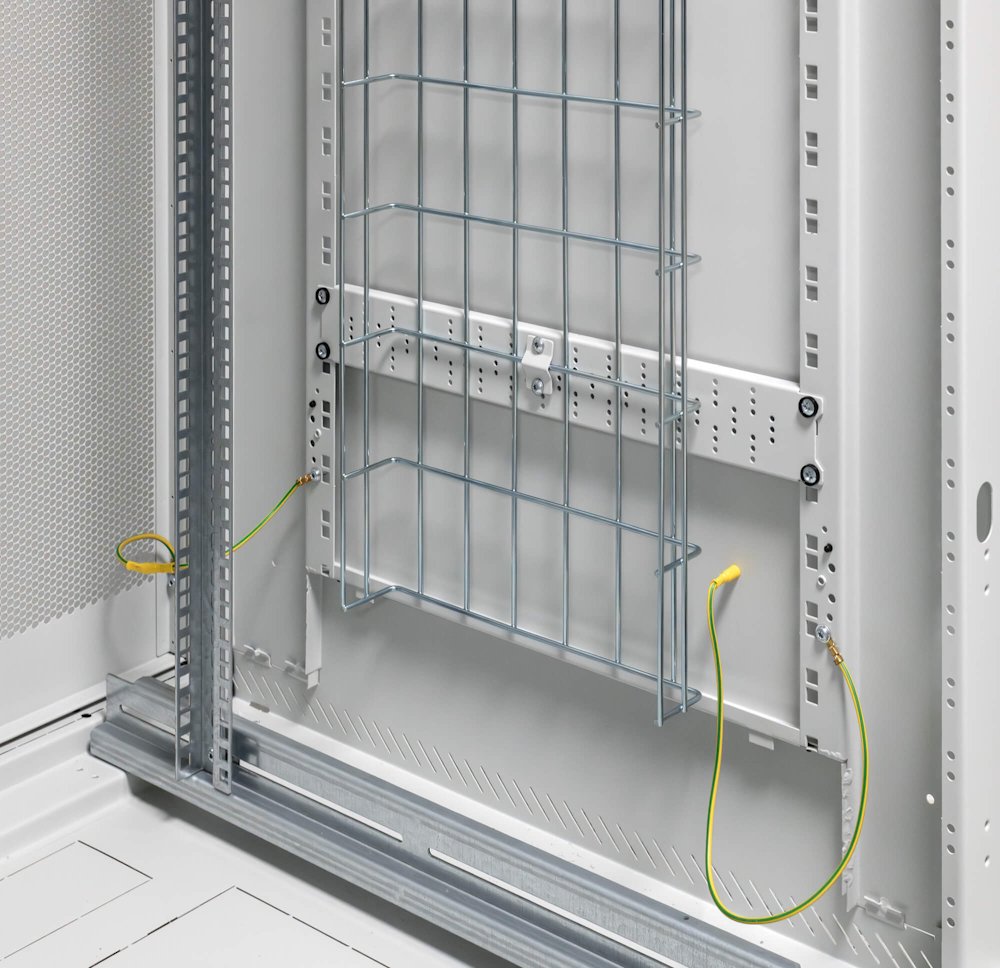 Triton Vyvazovací drátěný žlab vč. mont. lišt pro RMA-N1/RZAN1/RTA/RYA/RDA, 42/45/47U hl.1000, RAL7035