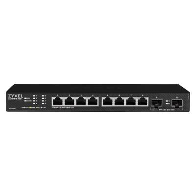 Zyxel XMG1915-10E, 8-port 2.5GbE, 2 SFP+ Smart Switch, hybrid mode, standalone or NebulaFlex Cloud