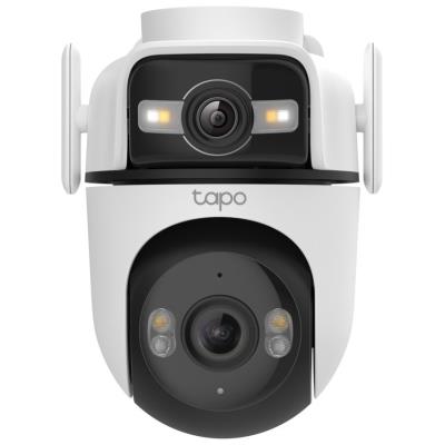 TP-Link Tapo C545D otočná venkovní WiFi Kamera, 2x 3MPx, 2304 × 1296, 1x LAN, audio, SD, IP66