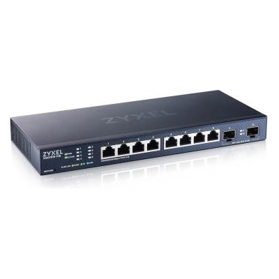 Zyxel XMG1915-10E, 8-port 2.5GbE, 2 SFP+ Smart Switch, hybrid mode, standalone or NebulaFlex Cloud