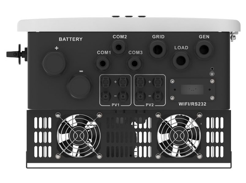 Solarmi Deye SUN-12K-SG05LP3-EU-SM2 hybridní 12kW měnič s limiterem, třífázový 400V, 5. gen.