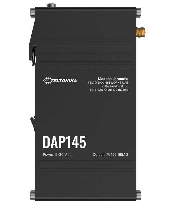 Teltonika DAP145 průmyslový bezdrátový Acces point, WiFi 4, Mesh (802.11s), serial RS485, 2x  LAN 10/100,