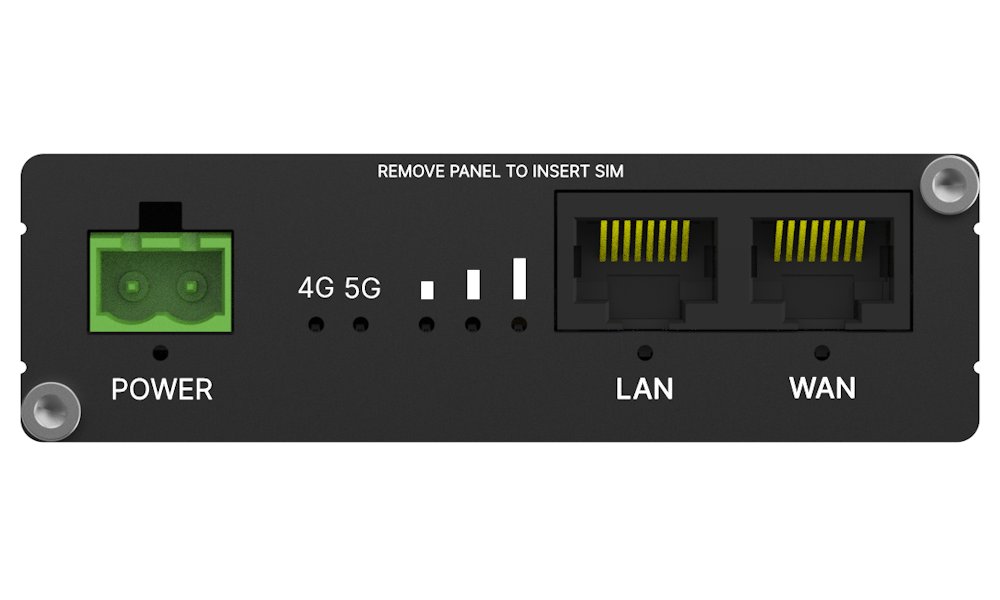 Teltonika RUT276 průmyslový router, dual SIM, Redcap 5G, 1x LAN, 1x WAN, serial RS232/485, WiFi 4