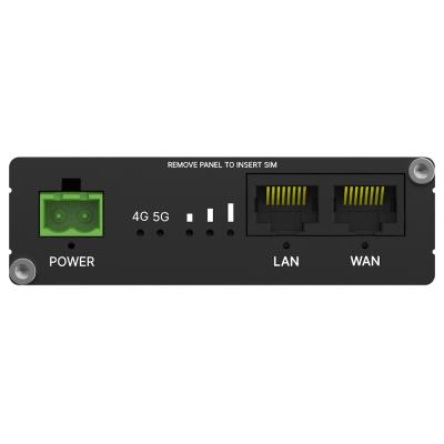 Teltonika RUT276 průmyslový router, dual SIM, Redcap 5G, 1x LAN, 1x WAN, serial RS232/485, WiFi 4