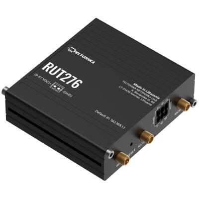 Teltonika RUT276 průmyslový router, dual SIM, Redcap 5G, 1x LAN, 1x WAN, serial RS232/485, WiFi 4