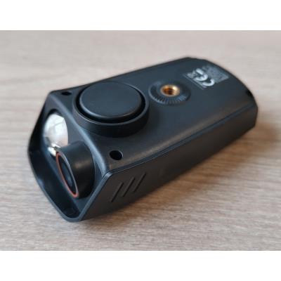 NEDIS multifunkční cyklistická kamera 3v1/ Full HD/ 2Mpix/ LED světlomet/ klakson/ USB-C/ slot micro SD/ černá