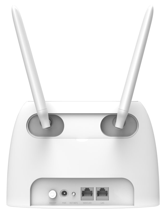 HiLook Powered by HIKVISION/ 4G LTE router WR-AC12LTE(0-STD)/EU/ IEEE 802.11b/g/n/ 867 Mbps/ 1x LAN/ 1x WAN/ SIM slot/ b