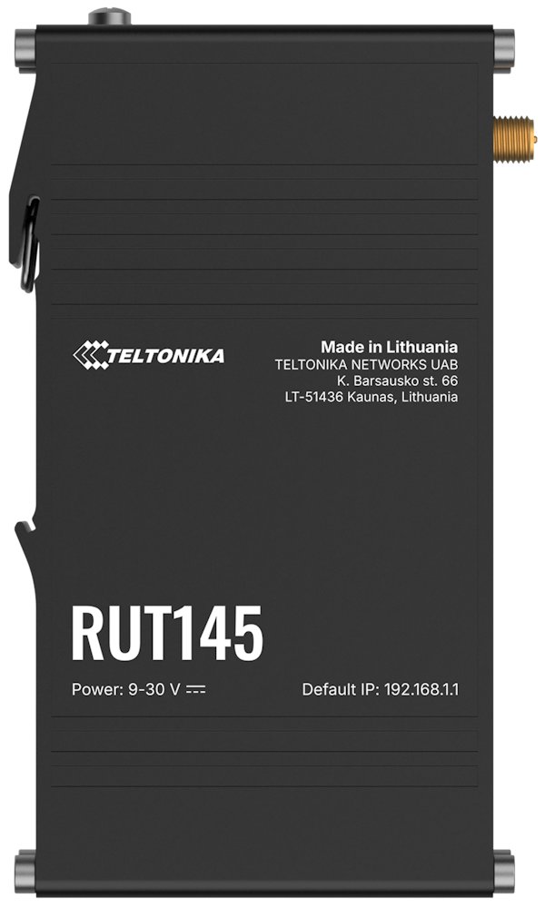 Teltonika RUT145 průmyslový router   1x LAN, 1x WAN, serial RS485, WiFi 4