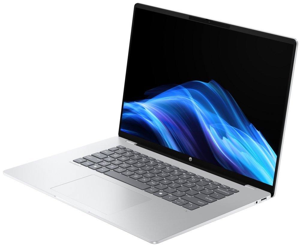 HP OmniBook 5 AI 16-bf0002nc/ SD-X1P-42-100/ 32GB DDR5/ 1TB SSD/ Qualcomm Adreno/ 16"WUXGA,OLED,touch/ W11H/ stříbrný