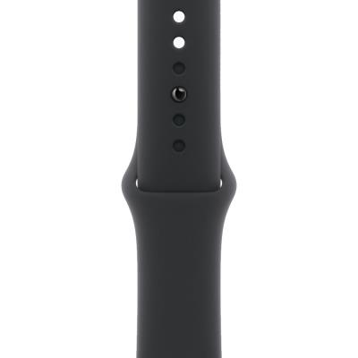 Apple Watch Series 11 42mm Vesmírně šedý hliník s černým sportovním řemínkem - S/M