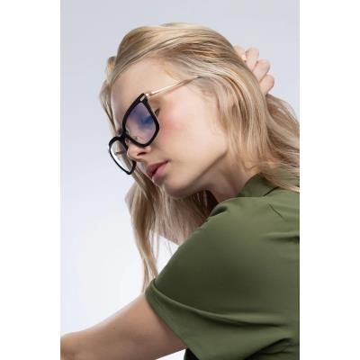 GUNNAR kancelářske/herní brýle  KAIA ONYX jantarová skla  BLF 65 GUNNAR focus