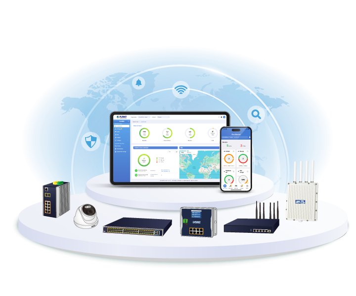 Planet aplikace CloudNMS App - cloudová správa síťových zařízení přes iOS, Android, aplikace ZDARMA