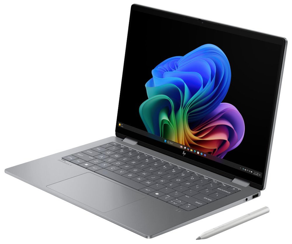 HP OmniBook X Flip AI 14-fm0002nc/ Ultra 7-256V/ 16GB DDR5/ 1TB SSD/ Intel Arc/ 14"WUXGA,OLED,touch/ W11H/ šedý
