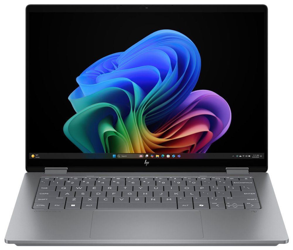 HP OmniBook X Flip AI 14-fm0002nc/ Ultra 7-256V/ 16GB DDR5/ 1TB SSD/ Intel Arc/ 14"WUXGA,OLED,touch/ W11H/ šedý