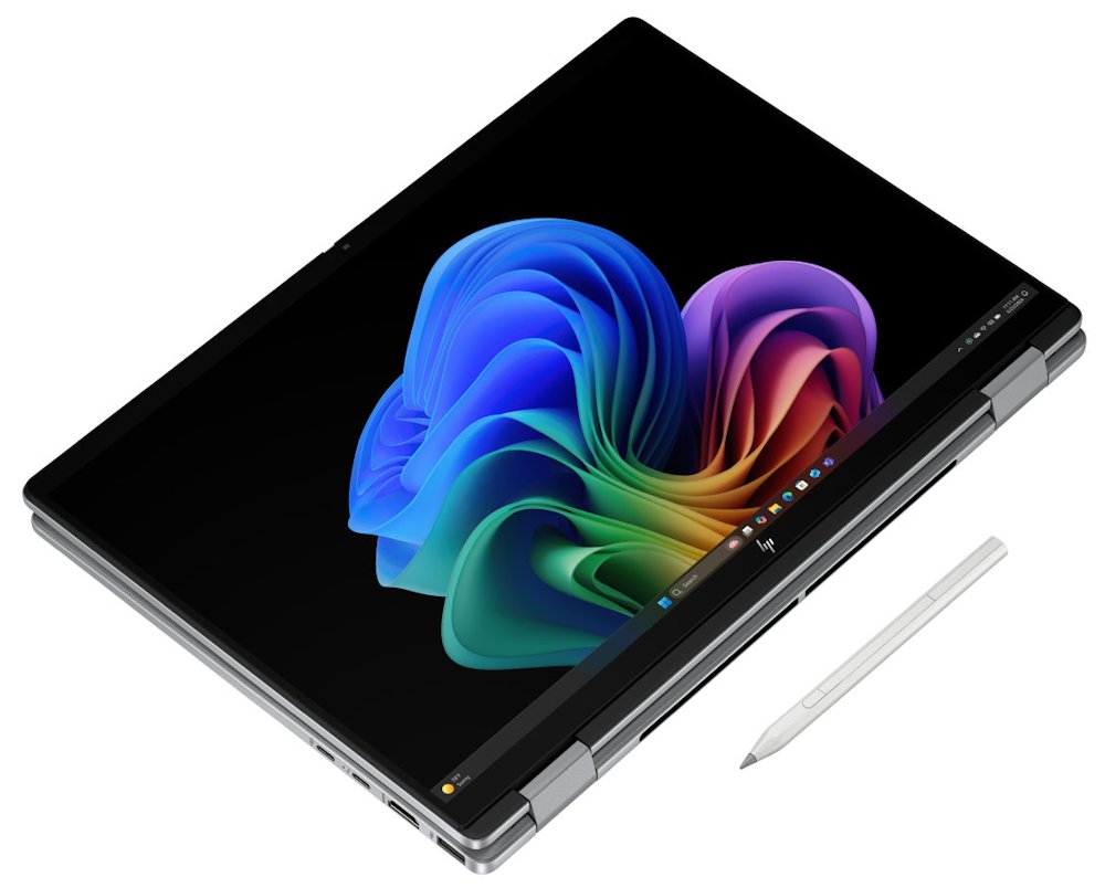 HP OmniBook X Flip AI 14-fm0002nc/ Ultra 7-256V/ 16GB DDR5/ 1TB SSD/ Intel Arc/ 14"WUXGA,OLED,touch/ W11H/ šedý