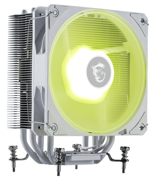 MSI chladič CPU MAG COREFROZR AA13 WHITE/ 120mm ARGB fan/ bílý