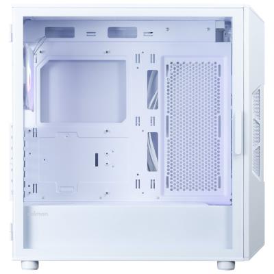 Zalman skříň i3 Neo ARGB V2 White / ATX / 4x120mm ARGB Fan / 2xUSB 3.0 / bílá