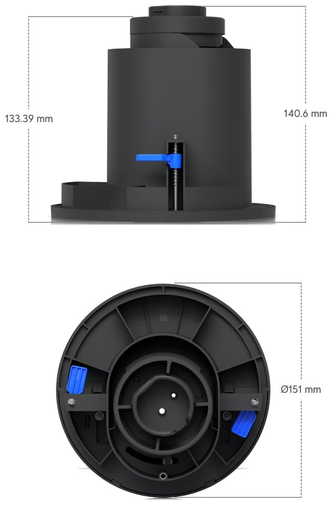 Ubiquiti UniFi G6 PTZ In-Ceiling Mount B