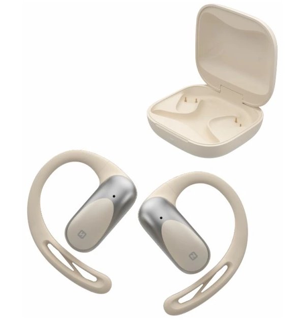 Swissten Bluetooth Sluchátka  Na Běhání Open Ear Béžová