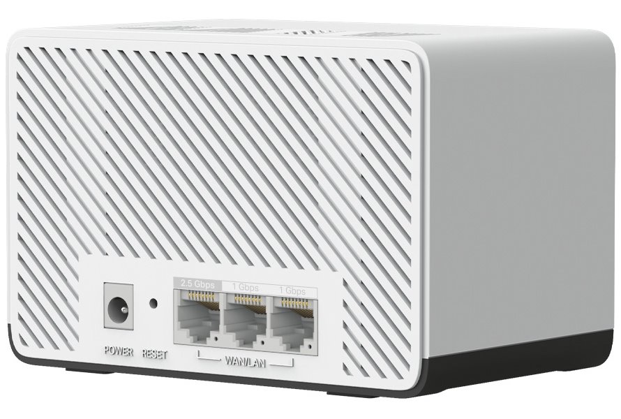 TP-Link Mercusys Halo H27BE(2-pack) WiFi systém, WiFi 7, BE3600, 1x 2,5GWAN/LAN, 2x GLAN, 2ks v balení