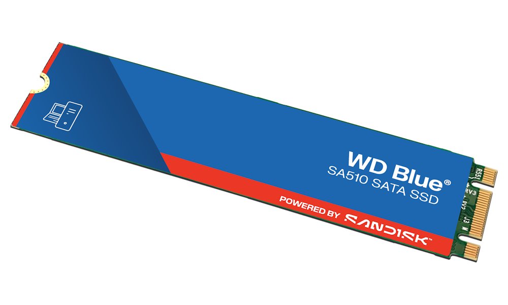 WD SSD BLUE SA510 1TB / WDS100T3B0B / M.2 SATA III / Interní / 2280