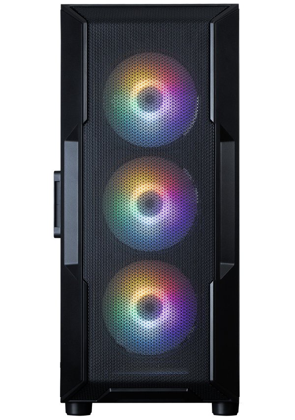 Zalman skříň i3 Neo V2 Black / ATX / 4x120mm RGB Fan / 2xUSB 3.0 / černá