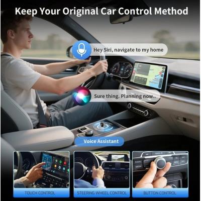 Swissten  Carlink Adapter - Apple Carplay / Android Auto (+ Adapter Usb-A / Usb-C)