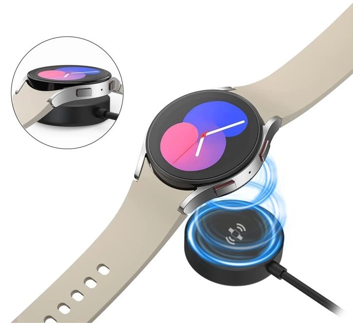 Swissten  Magnetický Kabel Pro Samsung Galaxy Watch, Usb-C 1.2 M Černý