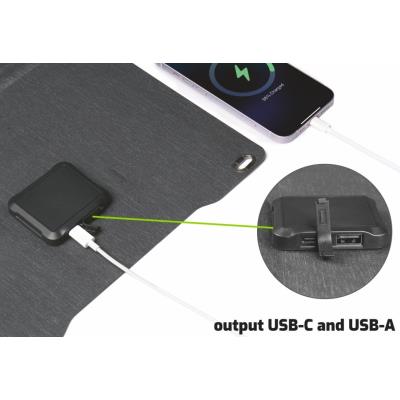 Swissten Skládací Solární Panel 22W