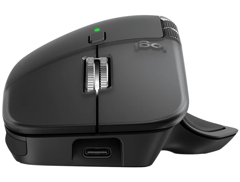 Logitech myš MX Master 4 for Business - grafitová
