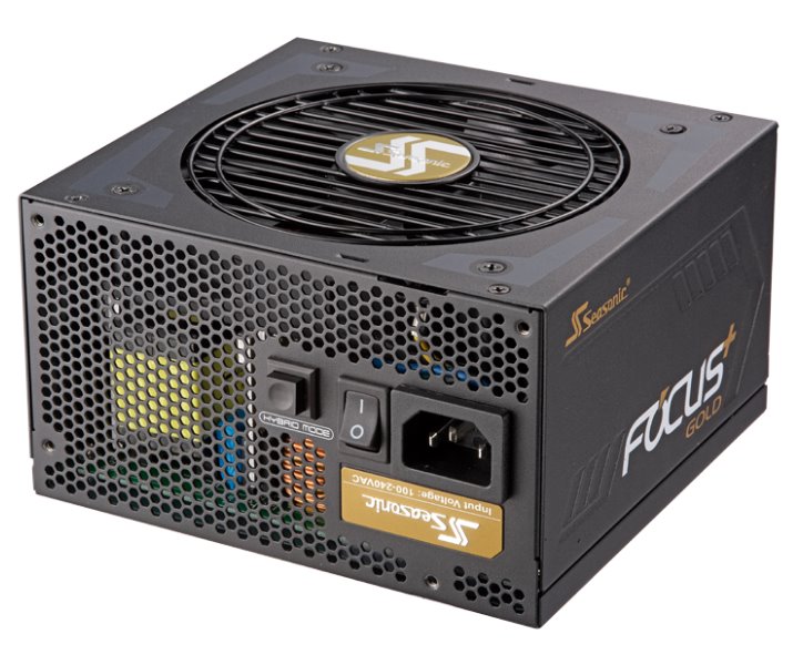 OPRAVENÉ - SEASONIC zdroj FOCUS Plus 850W / SSR-850FX / akt. PFC / 120mm / modulární / 80+ Gold