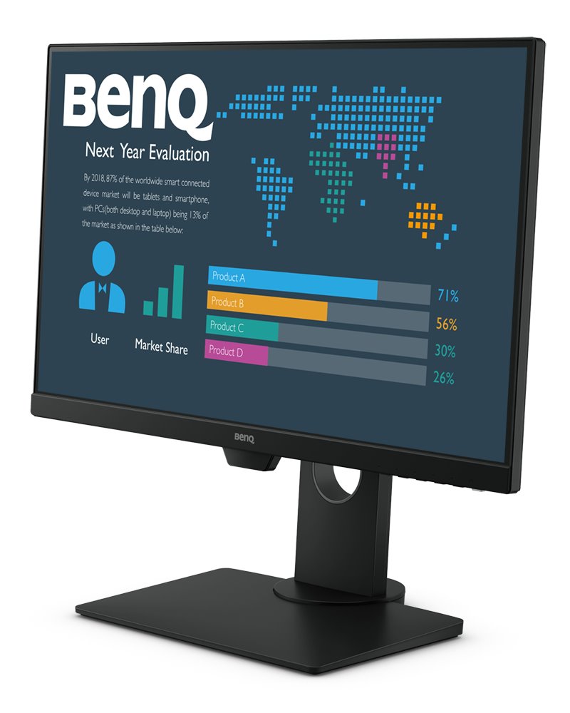 BENQ 24" LED BL2480T/ 1920x1080/ IPS panel/ 20M:1/ 5ms/ DP/ HDMI/ Pivot/ repro/ černý