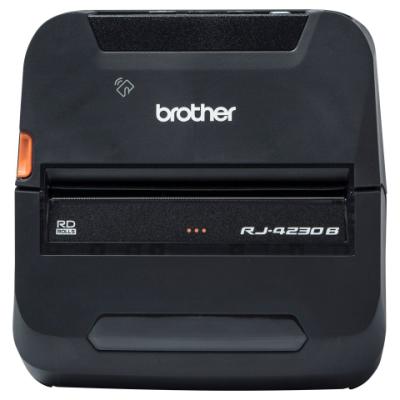 BROTHER mobilní pokladní tiskárna RJ-4230B / 4" (až 104mm)/ 127mm/s/ 203 dpi/ USB/ Bluetooth/ NFC