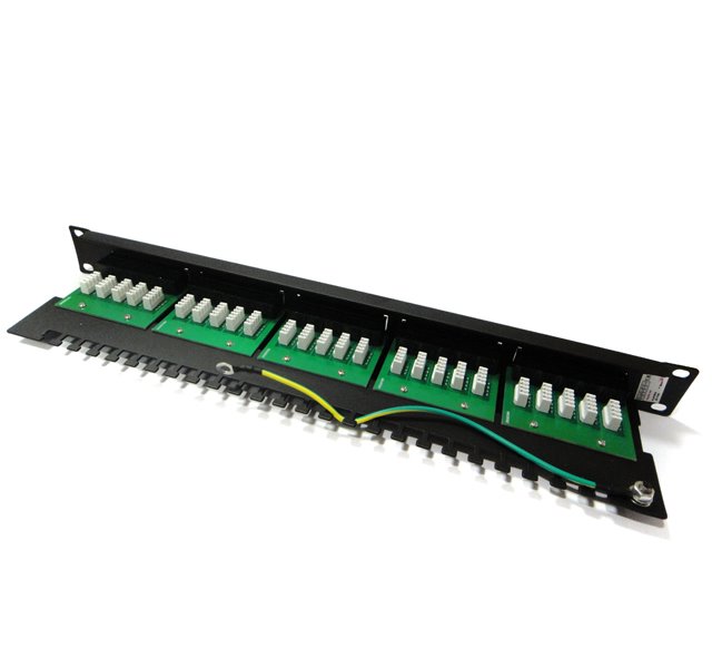 XtendLan Patch panel 19", 25 portů, telefonní, 1U, Cat3